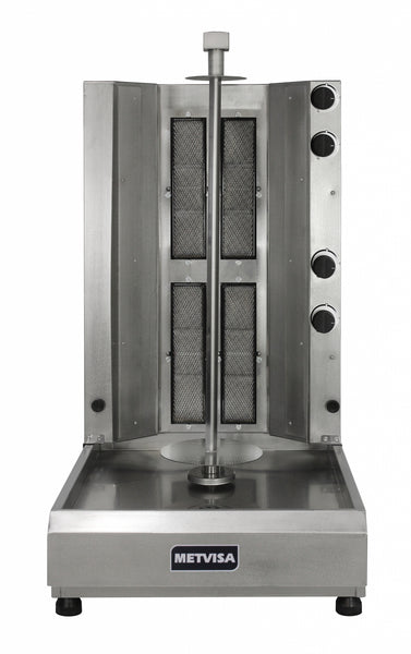 ASADOR ELECTRICO SHAWARMA DE MESA 4 QUEMADORES